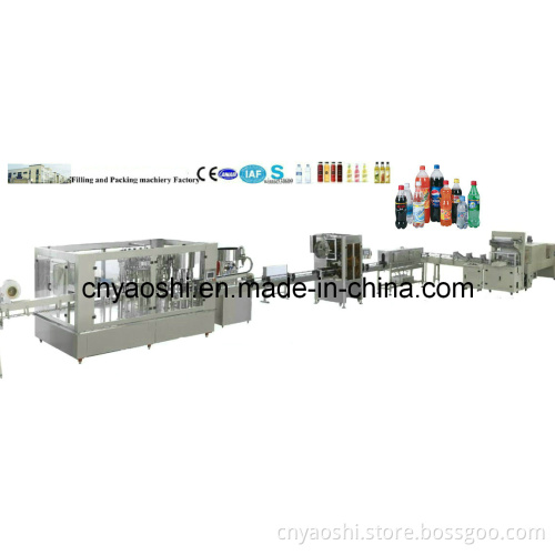 Complete Line for Bottling Carbonated Drink
